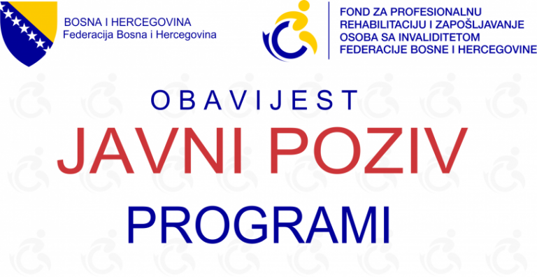 Read more about the article JAVNI POZIV za dodjelu sredstava za programe u 2020. godini