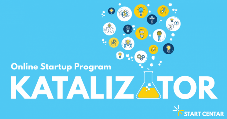 Read more about the article KATALIZATOR! – Otvoren poziv za prijave za online startap program