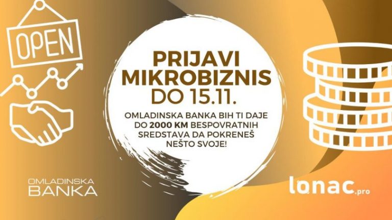 Read more about the article Omladinska banka BiH – Treći poziv za preduzetnike i preduzetnice 2020!