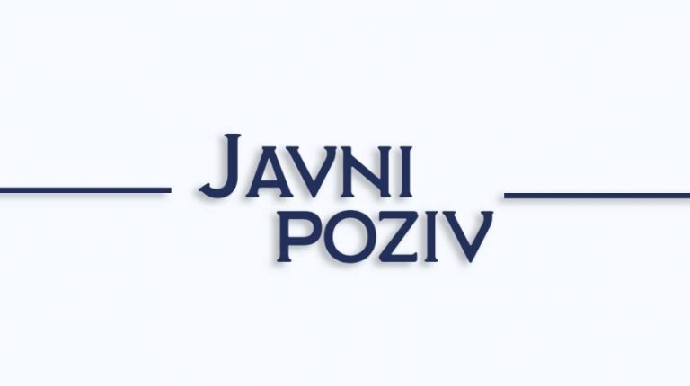 Read more about the article JAVNI POZIV ZA DODJELU FINANSIJSKIH SREDSTAVA ‏‏‎ ‎‏‏‎ ‎‏‏‎ ‎‏‏‎ ‎‏‏‎ ‎‏‏‎ ‎‏‏‎ ‎‏‏‎ ‎